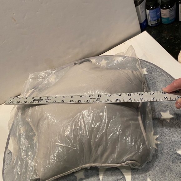 NWOT Plush Glow-in-the-Dark Moon & Stars Mat and
NIP Plush Star Pillow - Picture 5 of 5